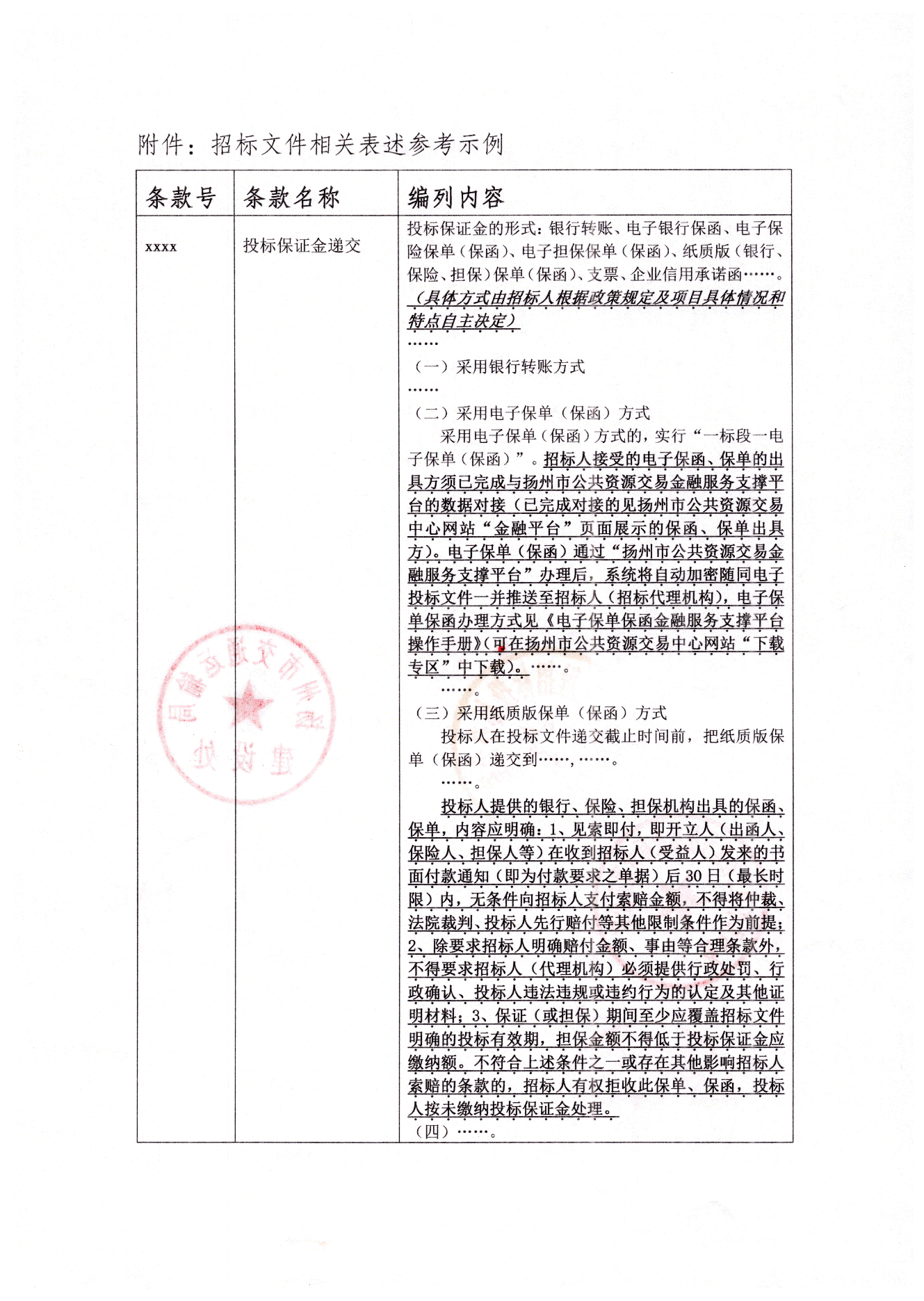 揚州市工程交易投標(biāo)保證金保單保函應(yīng)用指引.png